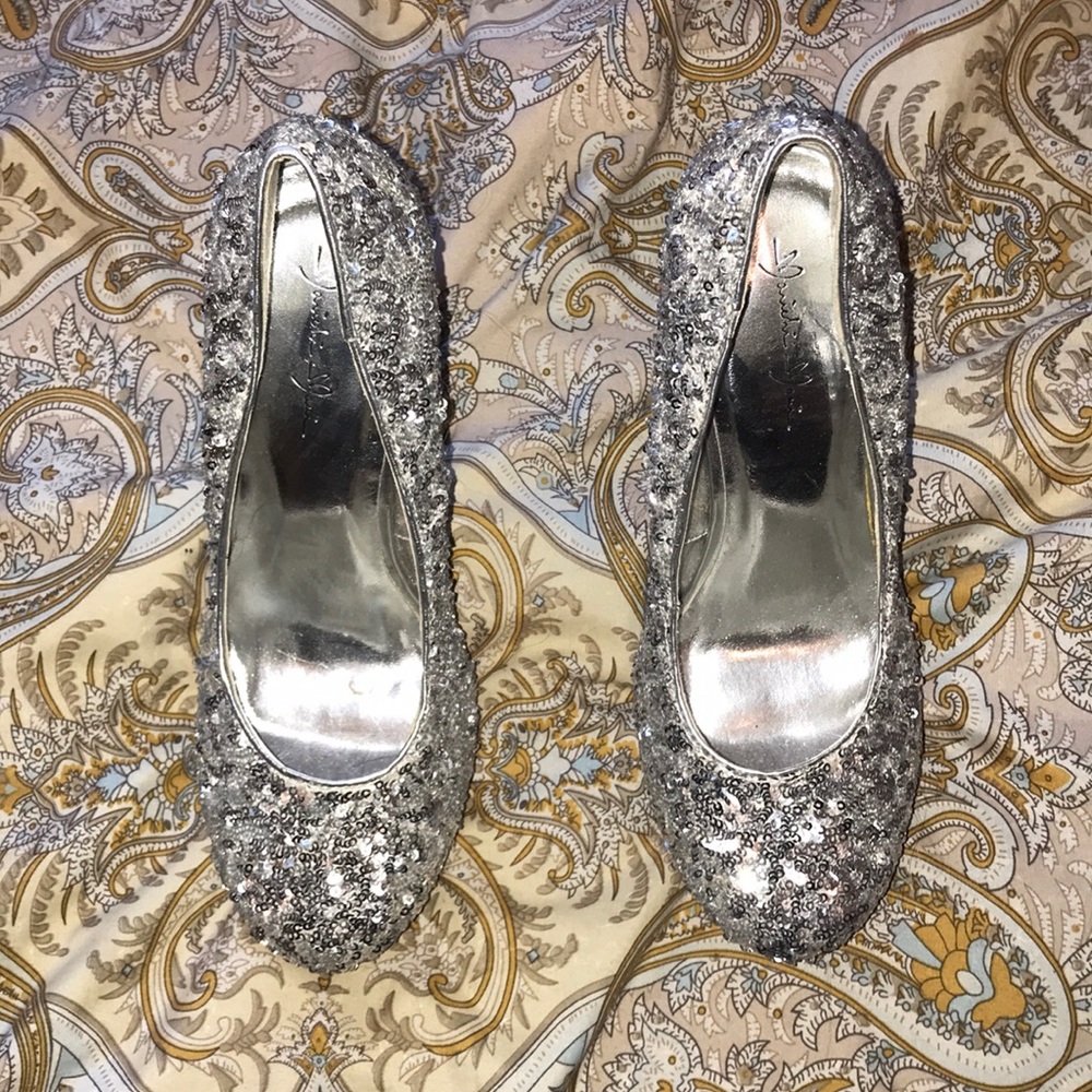 Sparkly heels